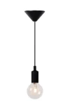 Lampa wisząca Lucide Fix 08408/01/30 Czarna E27 110cm