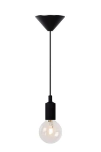 Lampa wisząca Lucide Fix 08408/01/30 Czarna E27 110cm