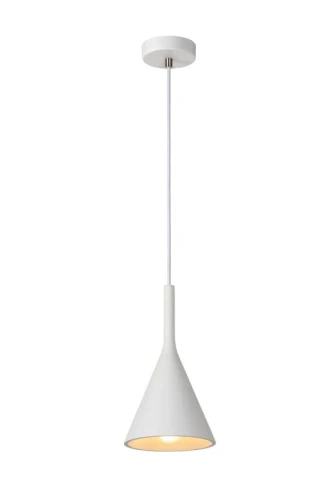 Lampa wisząca GIPSY 35406/16/31 biała czarna 1xE27 wys.130cm