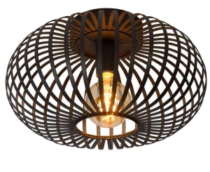 Lampa wisząca Lucide Manuela 78174/40/30 Czarna 1xE27 23cm