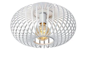 Plafon Lucide Manuela 78174/40/31 Biały 1xE27 Szer.40cm