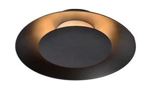 Plafon Lucide Foskal 79177/06/30 Czarny Led Szer.21.5cm