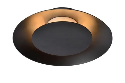 Plafon FOSKAL 79177/06/30 czarny LED szer.21.5cm