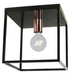 Plafon Lucide Arthur 08124/01/30 Czarny 1xE27 Szer.25cm