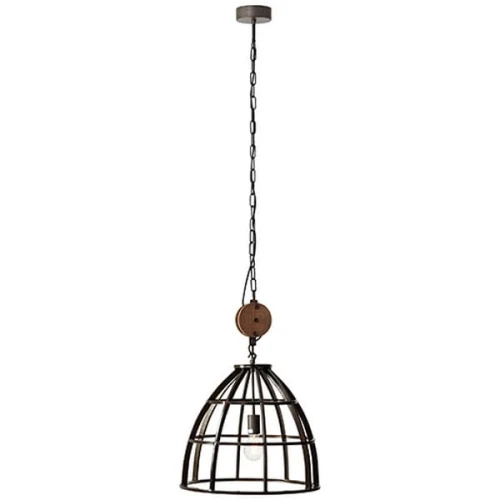 Lampa wisząca MATRIX 2 93411/76 czarna 1xE27 wys.160cm