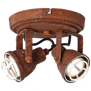 Plafon Brilliant BENTE 26324/60 brązowy wenge 2xGU10