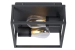 Plafon Lucide Carlyn 27100/02/30 Czarny 2xE14 Szer.25cm