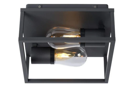 Plafon CARLYN 27100/02/30 czarny 2xE14 szer.25cm