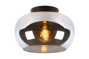 Plafon Lucide Judi 45177/30/65 Szary E27 Szer.30.5cm
