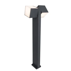 Lampa ogrodowa Lutec CUBA 7193801118 antracyt