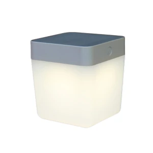 Lampa ogrodowa Lutec TABLE CUBE 6908001337 szary