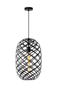 Lampa wisząca Lucide Wolfram 21417/32/30 Czarna 1xE27 160