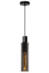 Lampa wisząca Lucide Orlando 74404/01/65 Szara 1xE27 170cm