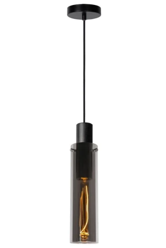 Lampa wisząca ORLANDO 74404/01/65 szara 1xE27 wys.170cm