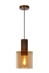 Lampa wisząca Lucide Toledo 74405/01/62 Brązowy Wenge 1xE27 165cm