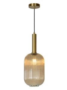 Lampa wisząca Lucide Maloto 45386/20/62 Brązowy Wenge 1xE27 150cm