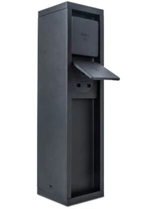 Lampa ogrodowa Lutec MAINS 9702201012 czarny