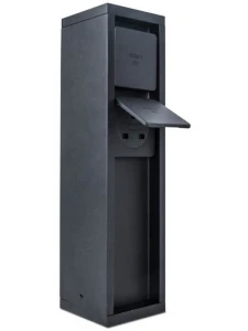 Lampa ogrodowa Lutec MAINS 9702202012 czarny