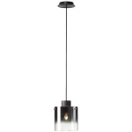 Lampa wisząca Brilliant BETH brązowy wenge 1xE27 wys.120cm
