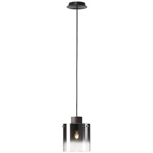 Lampa wisząca Brilliant BETH brązowy wenge 1xE27 wys.120cm