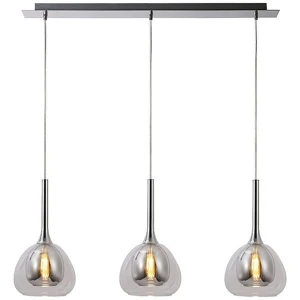 Lampa wisząca Brilliant HADAN transparentna 3xE14 wys.120cm