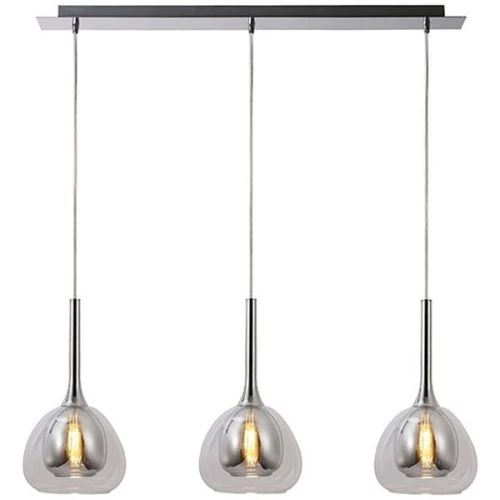 Lampa wisząca HADAN transparentna 3xE14 wys.120cm