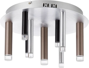 Plafon Brilliant CEMBALO srebrny LED G93766/21