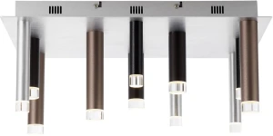Plafon Brilliant CEMBALO brązowy wenge LED szer.50cm G93769/20