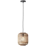 Lampa wisząca Brilliant WOODROW drewniany E27 1 E27 wys.131cm