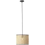 Lampa wisząca Brilliant WILEY brązowy wenge E27 1 E27 wys.174cm