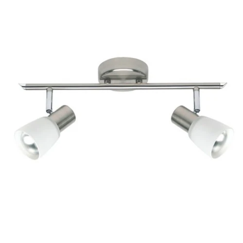 Plafon LUCA srebrny 2xE14 szer.35cm