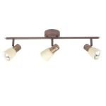 Plafon Brilliant LUCA miedziany 3xE14 szer.46cm 35816/56