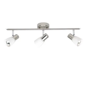 Plafon Brilliant LUCA srebrny 3xE14 szer.46cm 35816/77