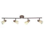 Plafon Brilliant LUCA miedziany 4xE14 szer.81cm 35832/56