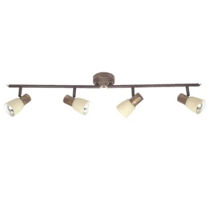 Plafon Brilliant LUCA miedziany 4xE14 szer.81cm 35832/56
