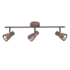 Plafon Brilliant LAVA miedziany 3xE14 szer.50cm 39516/56