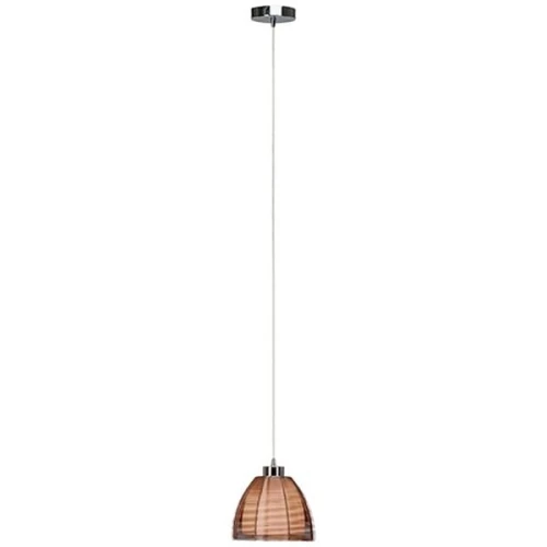 Lampa wisząca RELAX brązowy/wenge 1xE27 wys.126cm