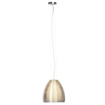 Lampa wisząca Brilliant RELAX srebrna 1xE27 wys.130cm