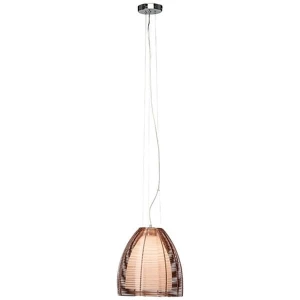 Lampa wisząca Brilliant RELAX brązowy/wenge 1xE27 wys.130cm