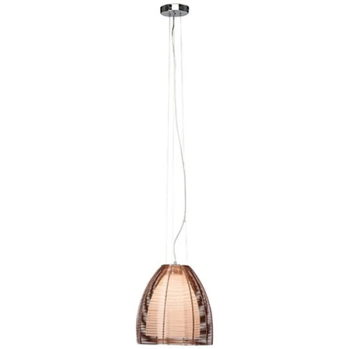 Lampa wisząca RELAX brązowy/wenge 1xE27 wys.130cm