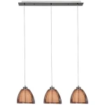 Lampa wisząca Brilliant RELAX brązowy/wenge 3xE27 wys.121cm
