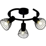 Plafon Brilliant ELHI czarny 3xE14 71933/06