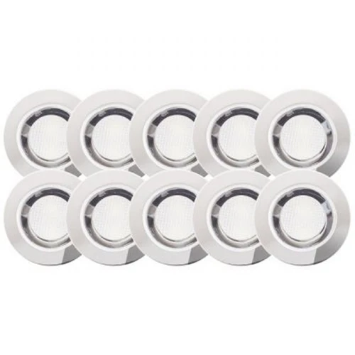 Plafon COSA srebrny LED