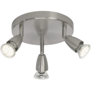 Plafon Brilliant AMALFI srebrny 3xGU10 szer.19cm G21534/13