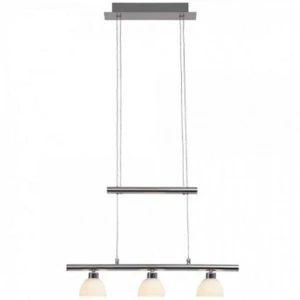 Lampa wisząca Brilliant TONJA srebrna LED 3xLED wys. 90cm