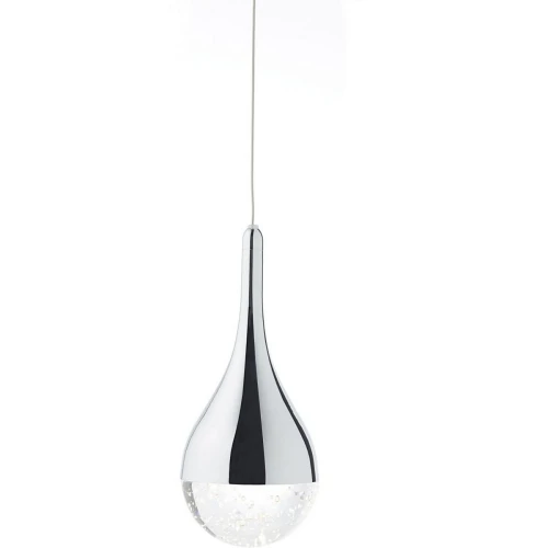 Lampa wisząca FRIZZANTE srebrna 1xLED wys.114.5cm