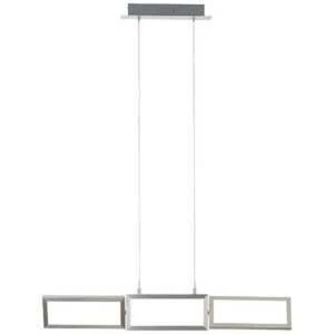 Lampa wisząca Brilliant TUNAR srebrna 1xLED wys.127cm