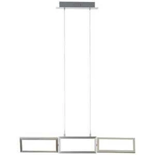 Lampa wisząca TUNAR srebrna 1xLED wys.127cm