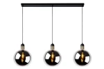 Lampa wisząca Lucide Julius 34438/03/65 Czarna 3xE27 150cm