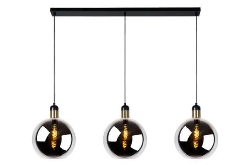 Lampa wisząca JULIUS 34438/03/65 czarna 3xE27 wys.150cm